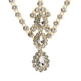 Goddess Silver Gold Rhinestone Grecian Jewelry Bollywood Bohemian