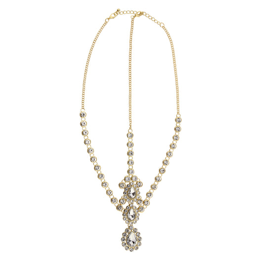 Goddess Silver Gold Rhinestone Grecian Jewelry Bollywood Bohemian