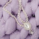Khione Pearl Goddess Wedding Hair Jewelry