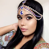 Penelope Blue Sapphire Wedding Hair Jewelry