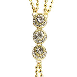 Gold Rhinestone Hand Jewelry Hand Panja Hand Chain Bollywood Bohemian