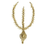 ROYAL Gold Pearl Matha Patti Wedding Bridal Goddess Bohemian