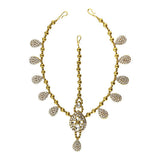 Gold Matha Patti Wedding Bridal Goddess Bohemian Boho Grecian Head Chain Hair Jewelry