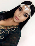 Rose Gold Sasha Wedding Hair Jewelry Goddess head piece Grecian Bride Bridal Boho Head Piece