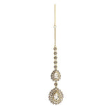 Candy Clear Rhinestone Maang Tikka
