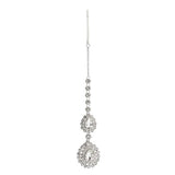 Candy Clear Rhinestone Maang Tikka