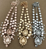 Rose Gold Sasha Wedding Hair Jewelry Goddess head piece Grecian Bride Bridal Boho Head Piece