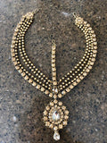 Cairo Golden Matha Patti Hair Jewelry Head Piece Wedding Vacation