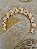 Silver Laurel Leaf Grecian Gold Tiara Crown