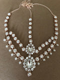 Sasha Silver Gold Rose Gold Rhinestone Goddess Hair Jewelry