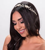 Rosemary Pearl Wedding Hair Vine