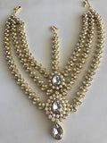 Rosaleen Rhinestone Goddess Hair Matha Patti