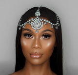 Valentina Gold Silver Goddess Prom Wedding Hair Jewelry