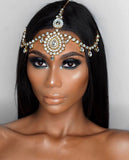 Valentina Silver Goddess Prom Wedding Hair Jewelry